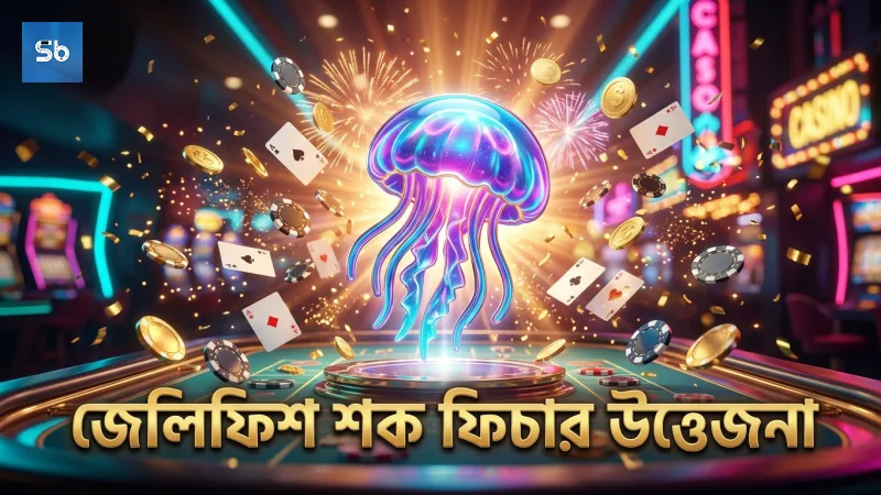 অল-স্টার ফিশিং গেমের ৫টি আকর্ষণীয় ও বিশেষ ফিচার 4 জেলিফিশ ইলেকট্রিক শক ফিচার খেলার উত্তেজনা বাড়ায়