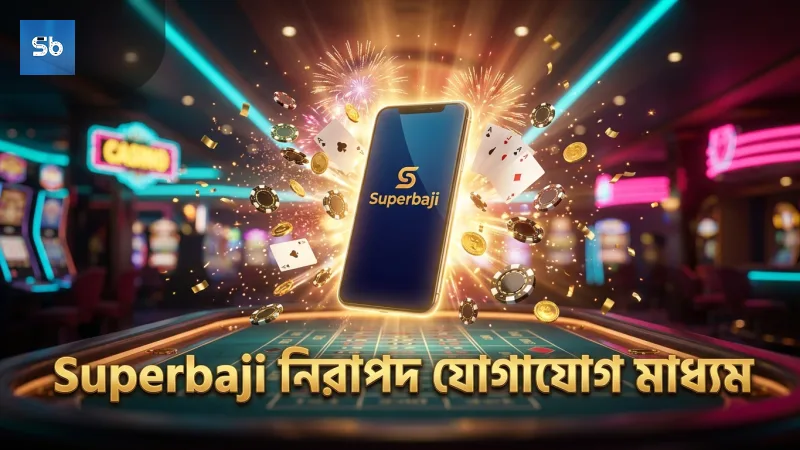 Superbaji অফিসিয়াল চ্যানেলগুলো নিরাপদ যোগাযোগ নিশ্চিত করে।