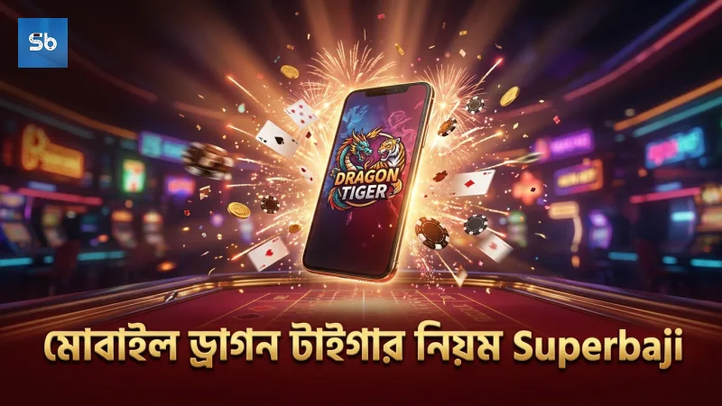 ড্রাগন টাইগার খেলার সঠিক নিয়ম ও কৌশলসমূহ 2 মোবাইলে ড্রাগন টাইগার নিয়ম সহজে বোঝার জন্য ডিজাইন।