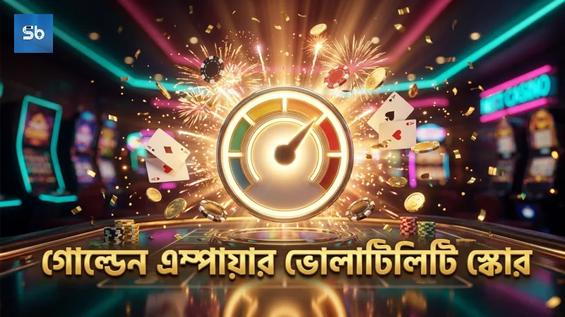 গোল্ডেন এম্পায়ার ভোলাটিলিটি স্কোর যাচাই করলে লাভবান হন