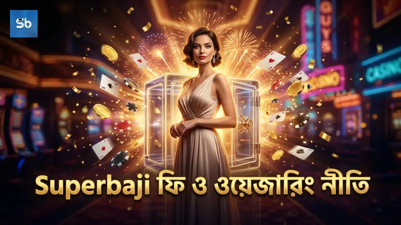খেলোয়াড়দের জানা প্রয়োজন এমন ৩টি গুরুত্বপূর্ণ শর্তাবলী 2 Superbaji এর স্বচ্ছ ফি ও ওয়েজারিং নীতি প্লেয়ারদের নিরাপত্তা দেয়