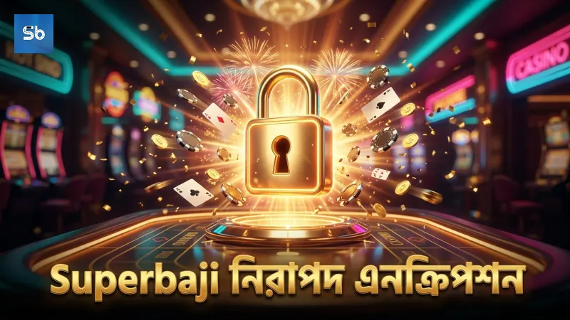 Superbaji প্ল্যাটফর্মে উন্নত এনক্রিপশন ব্যবহৃত হয়