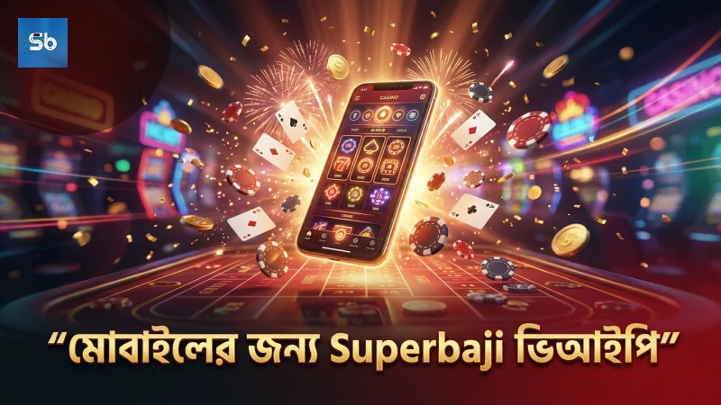 মোবাইল থেকে Superbaji ভিআইপি সুবিধা দ্রুত ব্যবহার করুন।